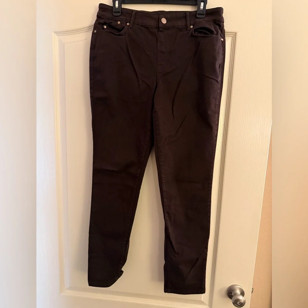 Chico's Brown Platinum Jeggings